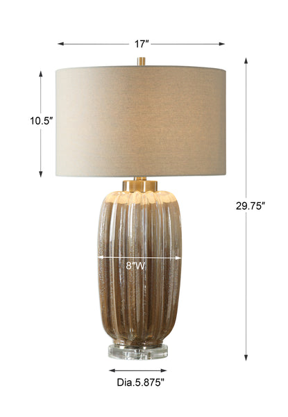 Uttermost Gistova Gold Table Lamp