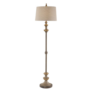 Uttermost Vetralla Silver Bronze Floor Lamp