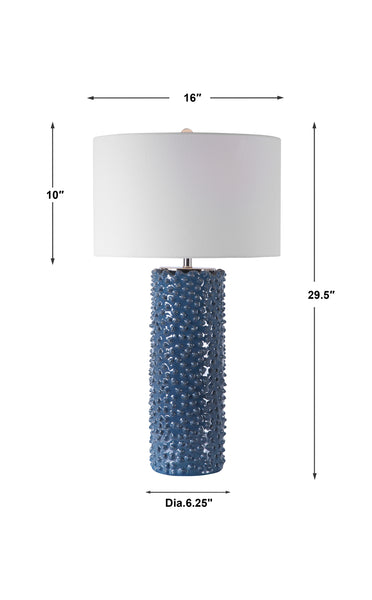 Uttermost Ciji Blue Table Lamp