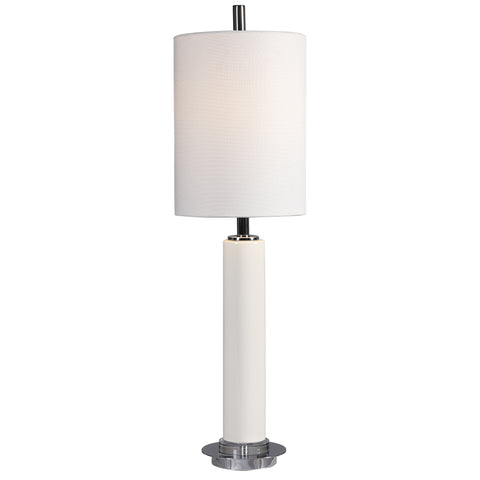 Uttermost Windsor Ivory Crackle Buffet Lamp