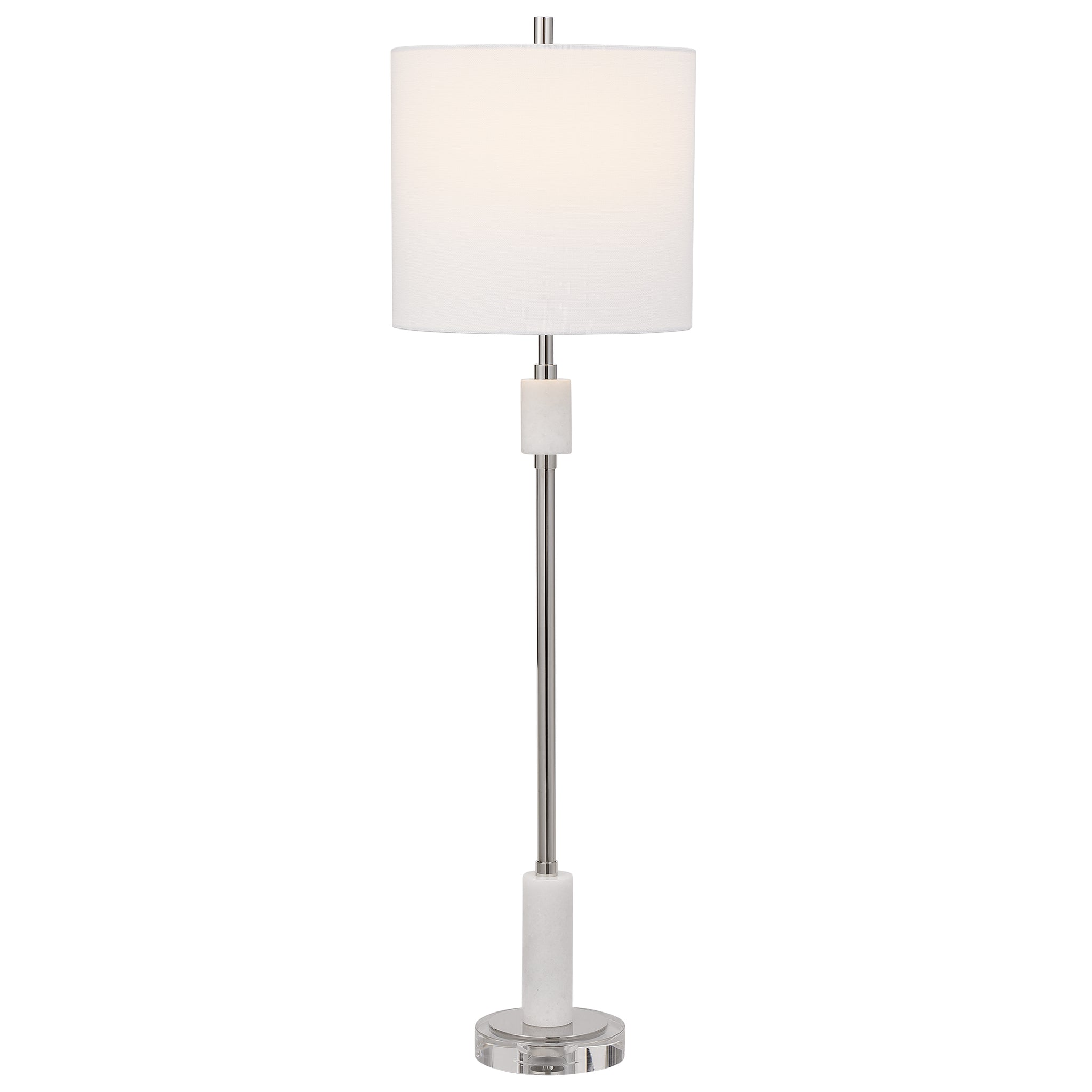 Uttermost Sussex Nickel Buffet Lamp