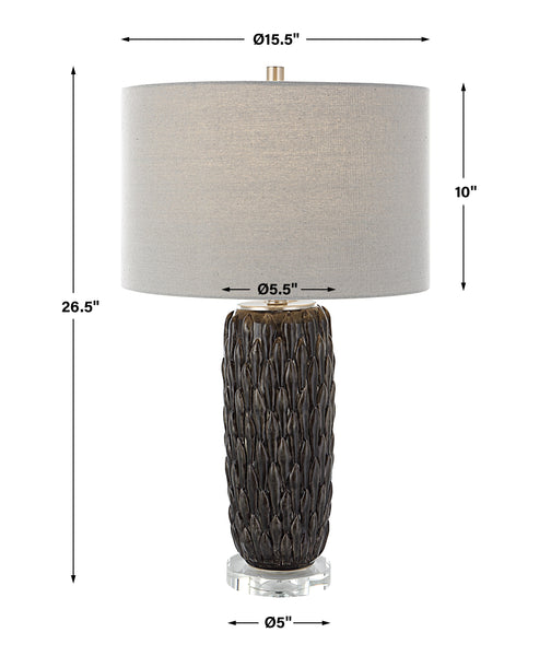 Uttermost Nettle Textured Table Lamp