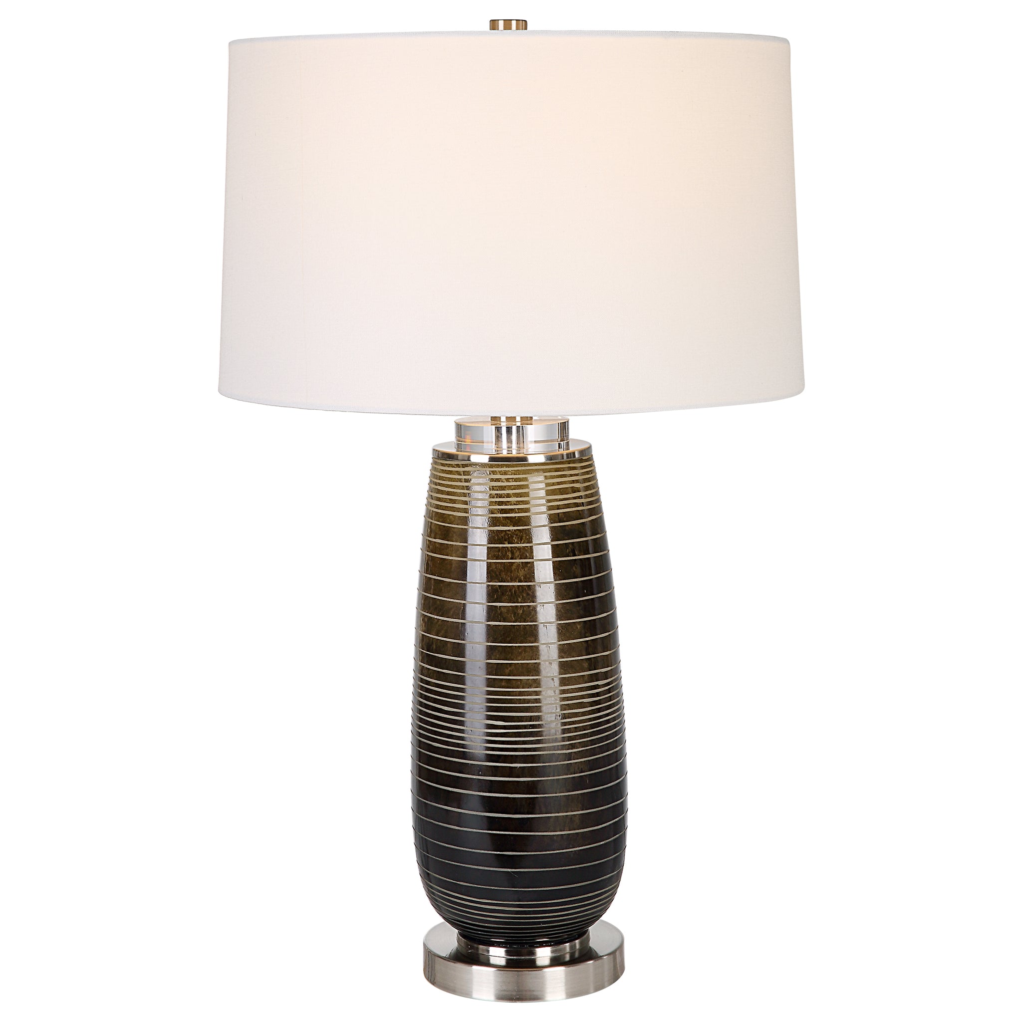 Uttermost Alamance Rustic Bronze Table Lamp