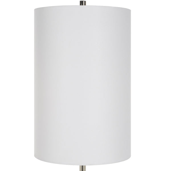 Uttermost Stratus Gray Glass Buffet Lamp