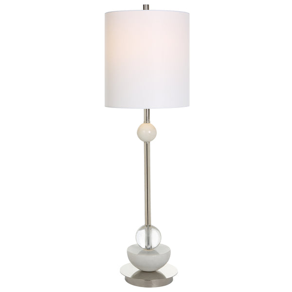 Uttermost Exposition Nickel Buffet Lamp