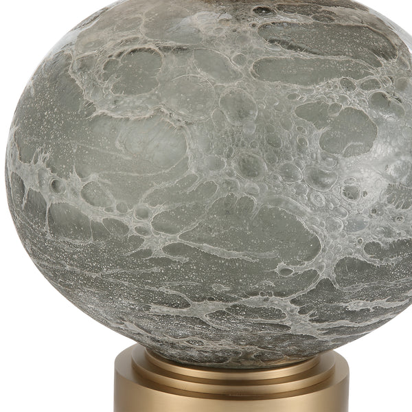 Uttermost Lunia Gray Glass Table Lamp