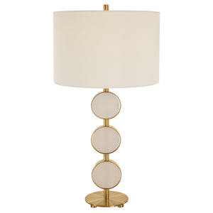 Uttermost Three Rings Contemporary Table Lamp