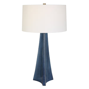 Uttermost Teramo Scalloped Ceramic Table Lamp