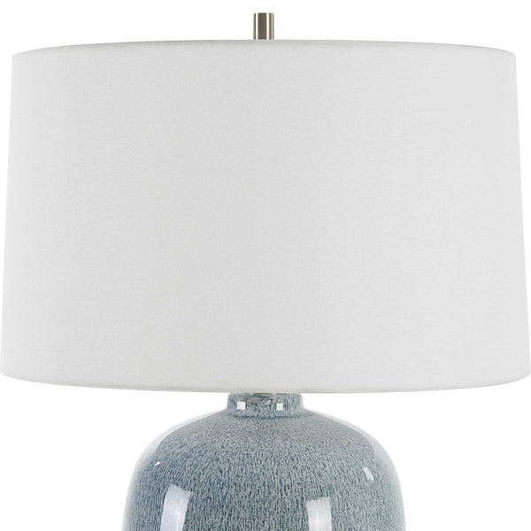 Uttermost Jubilee Sky Blue Table Lamp