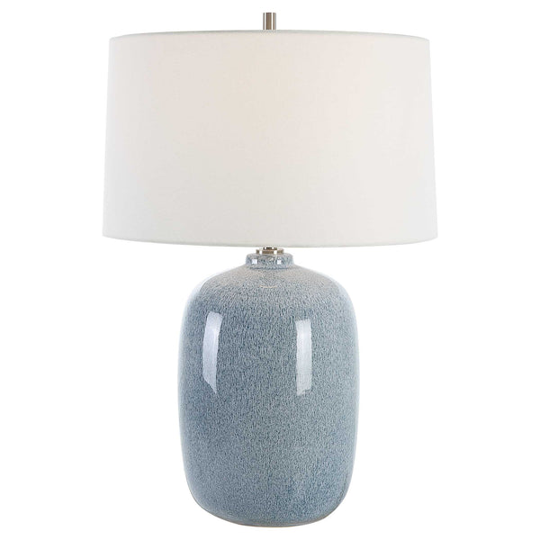 Uttermost Jubilee Sky Blue Table Lamp