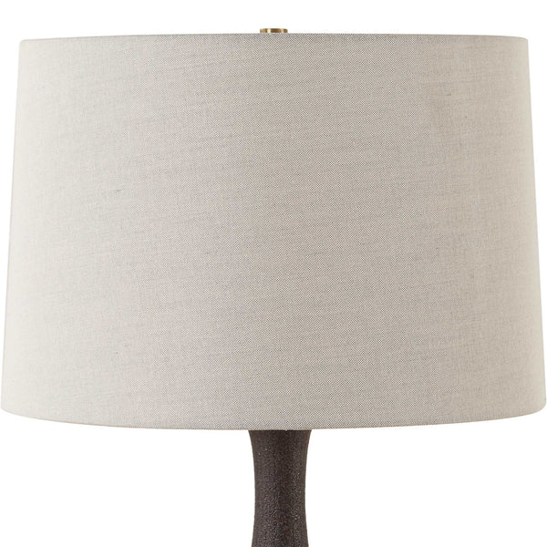 Uttermost Rimini Black Glaze Table Lamp