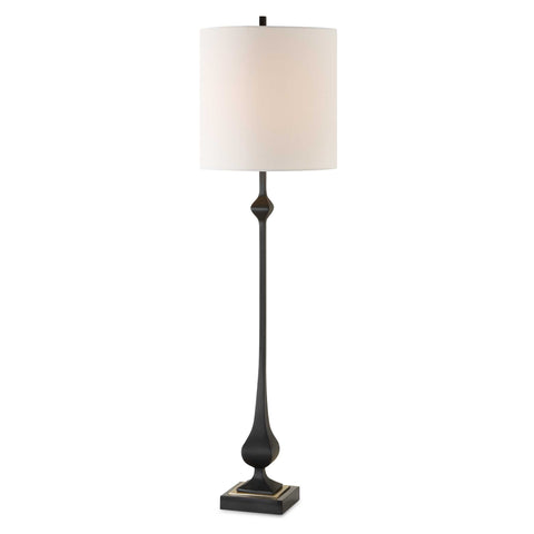 Uttermost Hightower Black Buffet Lamp
