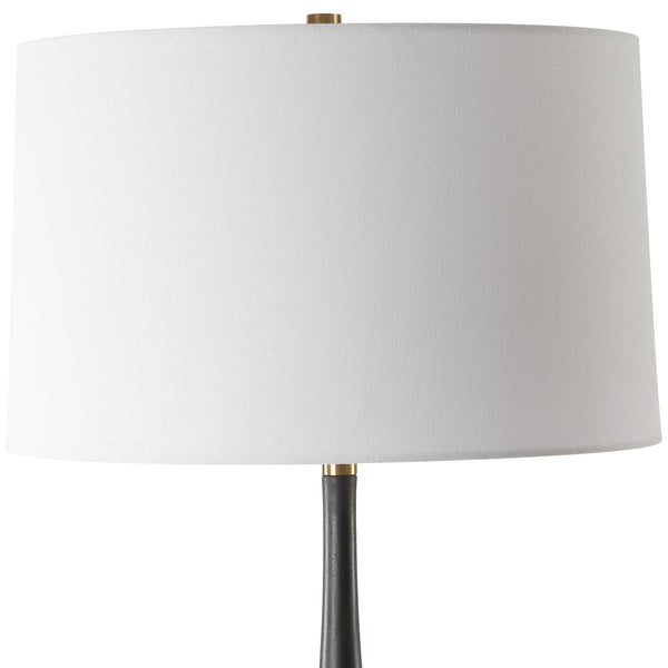 Uttermost Nocturnal Black Table Lamp