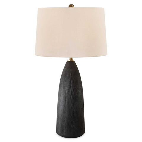 Uttermost Jett Black Table Lamp