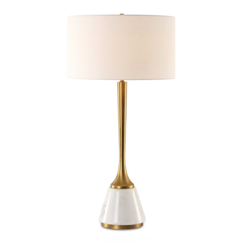 Uttermost Avola White Marble Table Lamp