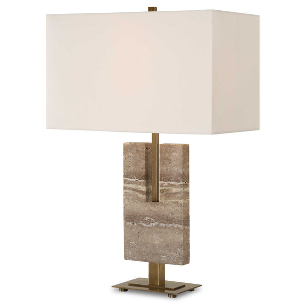 Uttermost Turning Point Travertine Table Lamp