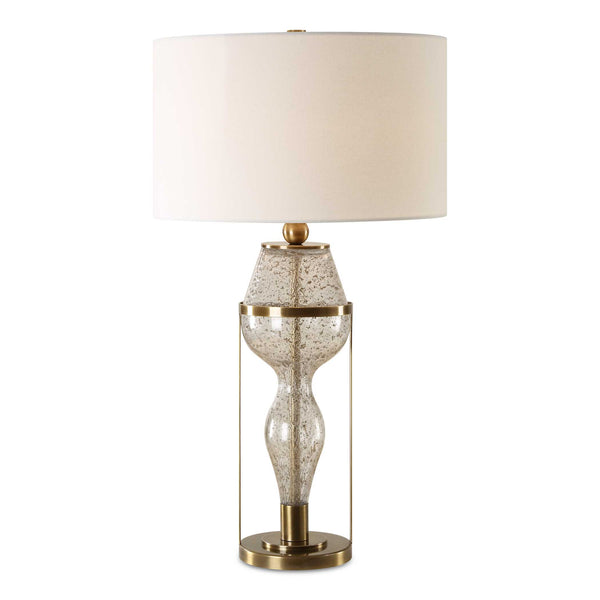 Uttermost Out Of Time Seeded Glass Table Lamp
