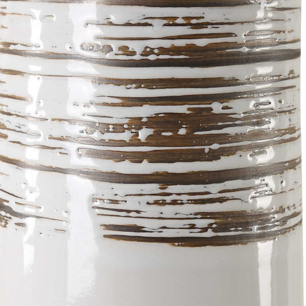Uttermost Haven White Glaze Table Lamp