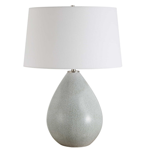 Uttermost Moray Gray Glaze Table Lamp
