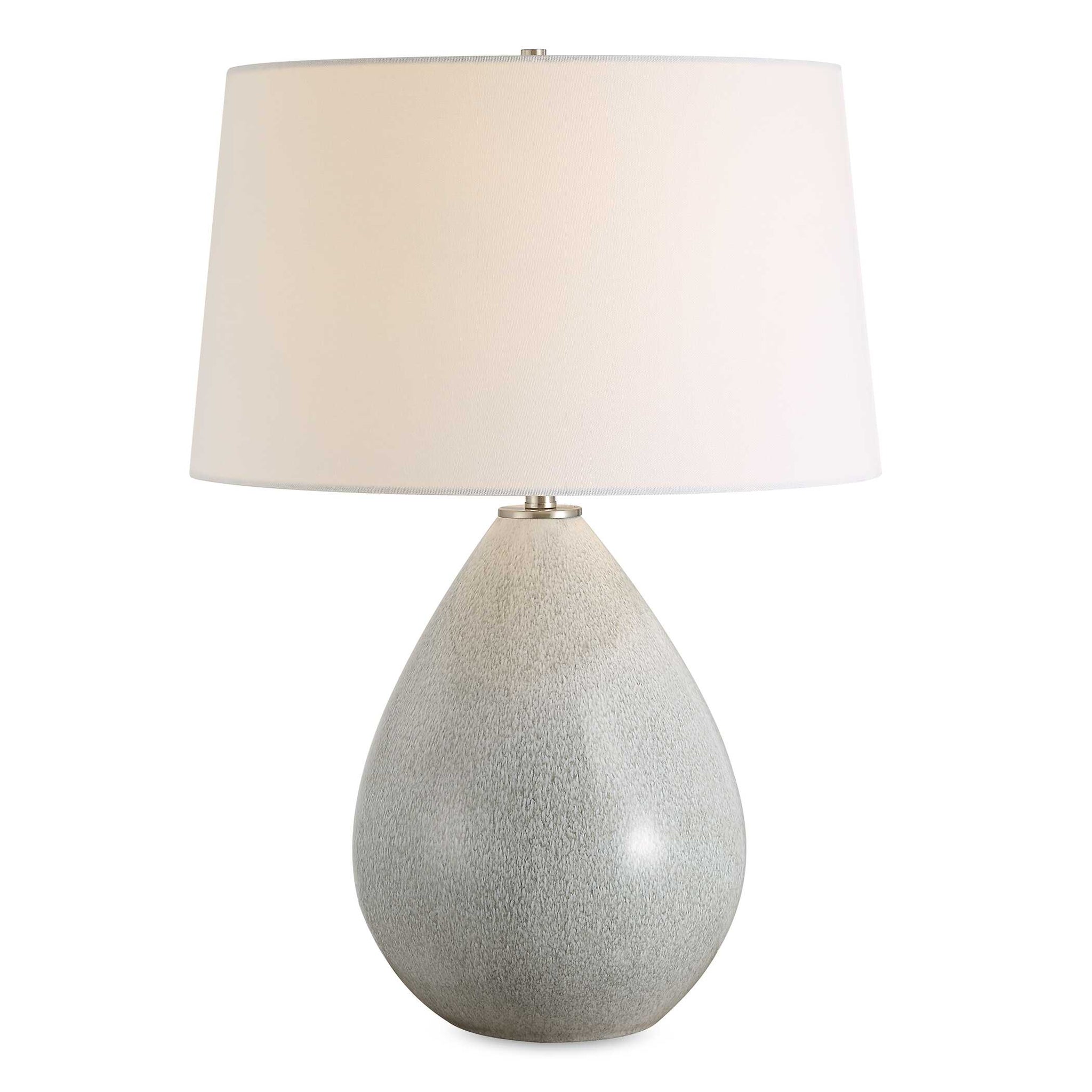 Uttermost Moray Gray Glaze Table Lamp