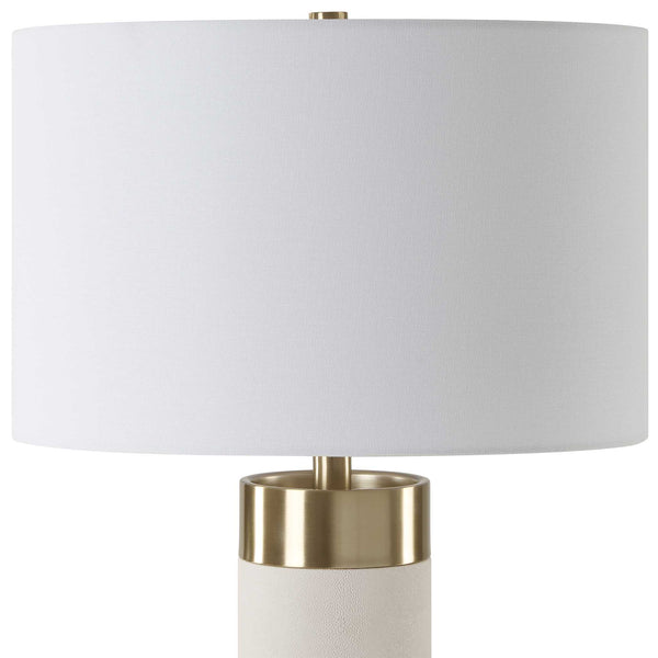 Uttermost Wessex White Table Lamp