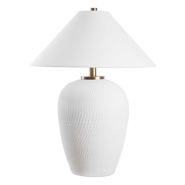 Uttermost Merriton Matt White Table Lamp