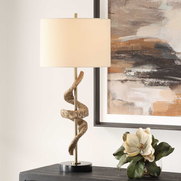 Uttermost Rams Horn Table Lamp