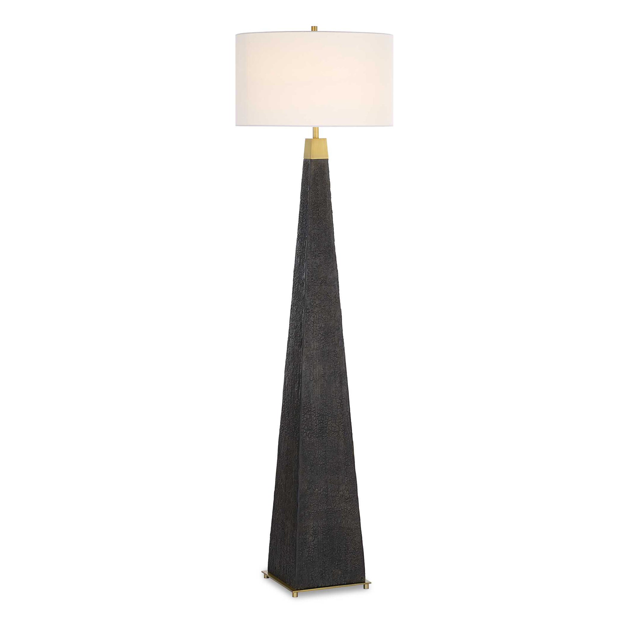Uttermost Lathey Tapered Floor Lamp