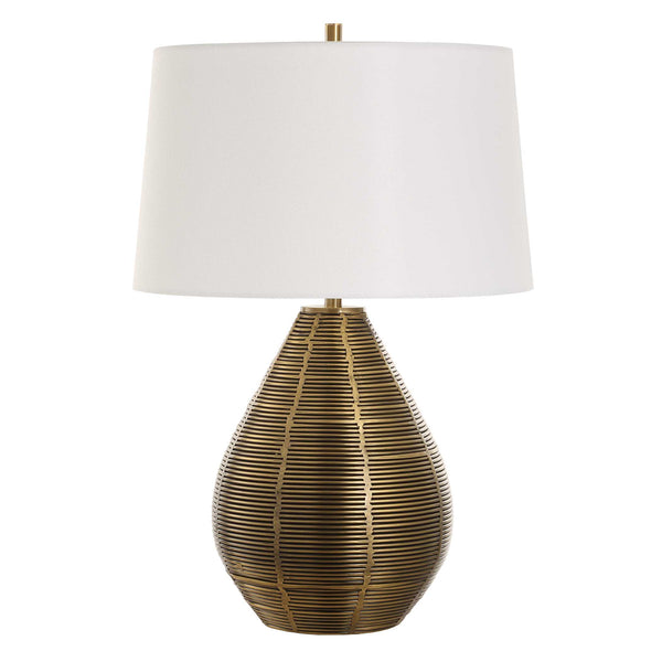 Uttermost Knowles Brass Table Lamp