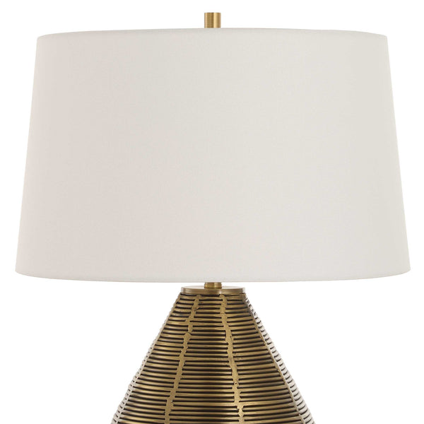 Uttermost Knowles Brass Table Lamp