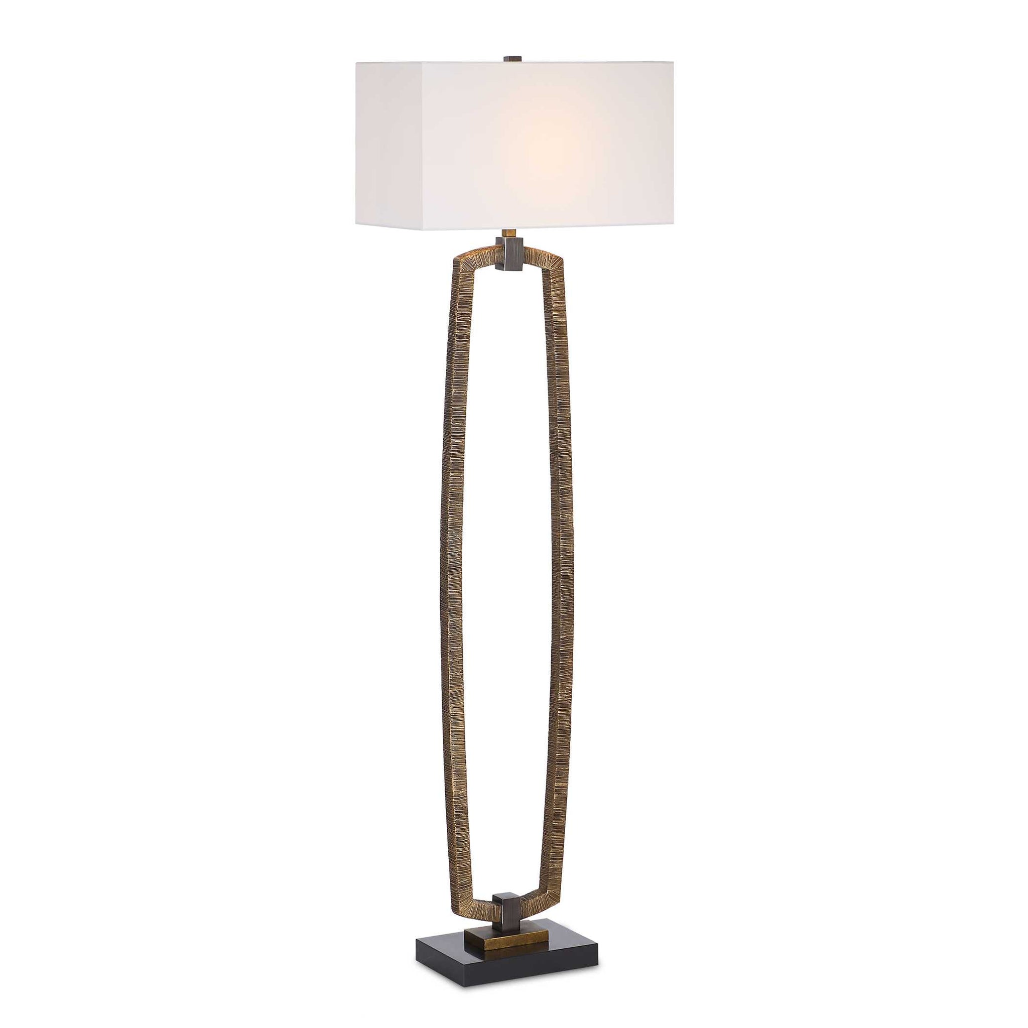 Uttermost Relic Gold Floor Lamp