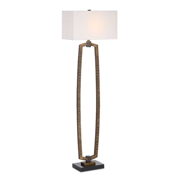 Uttermost Relic Gold Floor Lamp