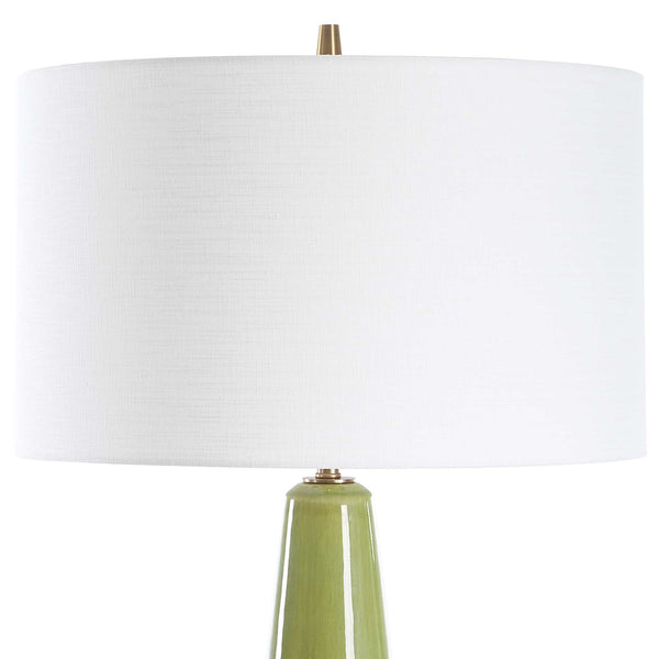 Uttermost Mendell Moss Green Table Lamp