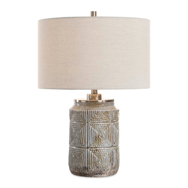 Uttermost Graydon Gray Table Lamp