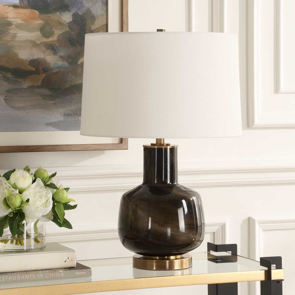 Uttermost Buchanan Charcoal Table Lamp