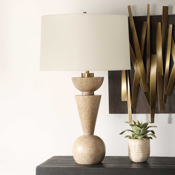 Uttermost Cullum Geometric Table Lamp
