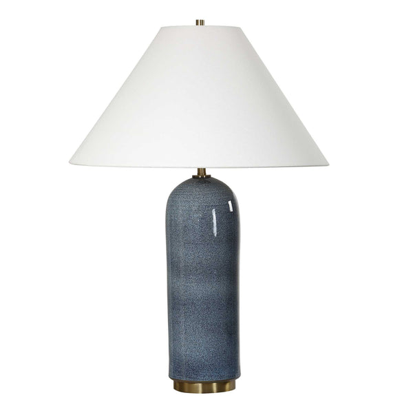 Uttermost Mayetta Deep Blue Table Lamp