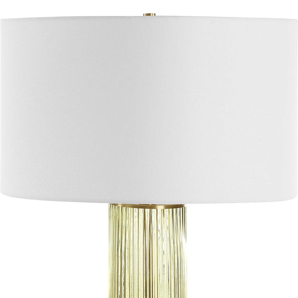 Uttermost Mirah Olive Glass Table Lamp