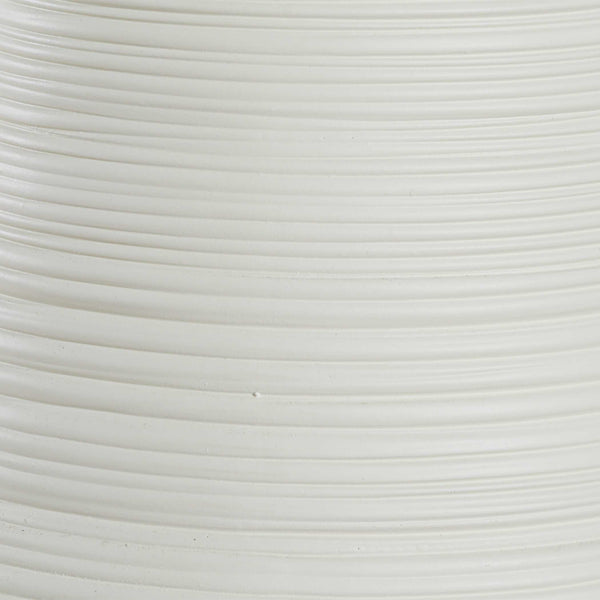 Uttermost Ridgeline Matte White Table Lamp