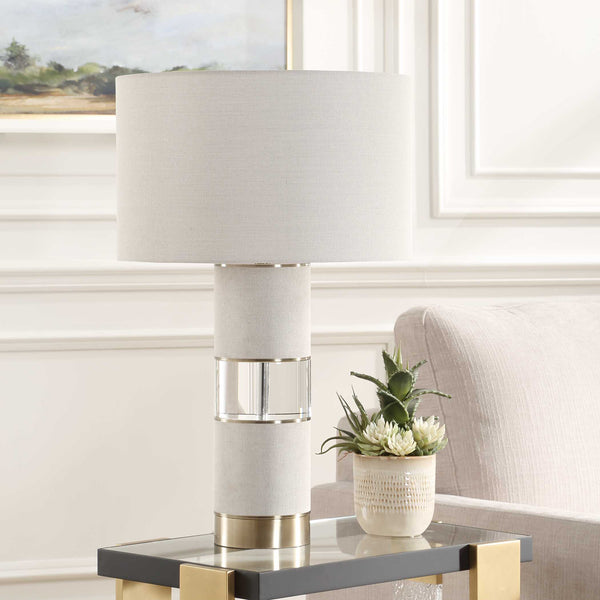 Uttermost Maliyah Linen Table Lamp
