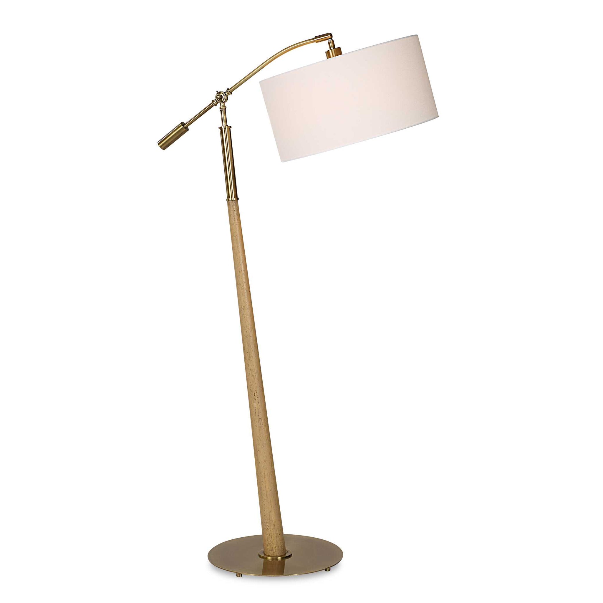 Uttermost Kennett Wooden Floor Lamp