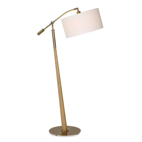 Uttermost Kennett Wooden Floor Lamp