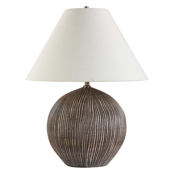 Uttermost Sayre Dark Brown Table Lamp