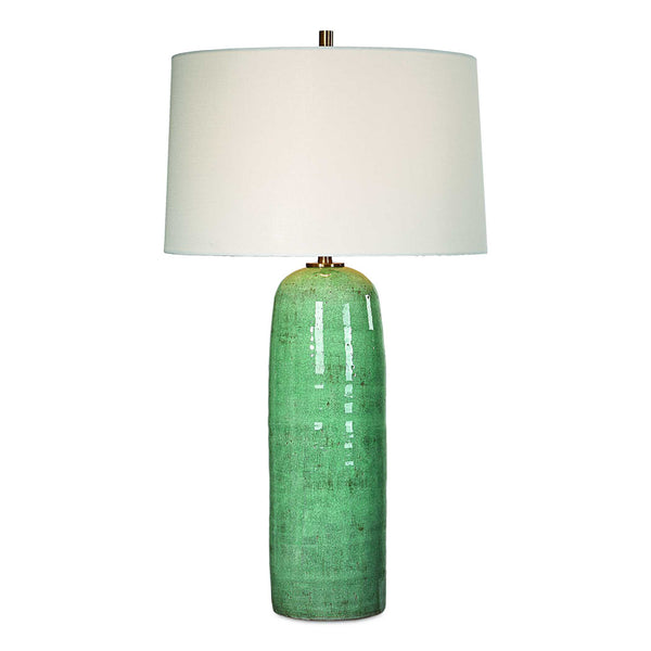Uttermost Andale Crackled Teal Table Lamp