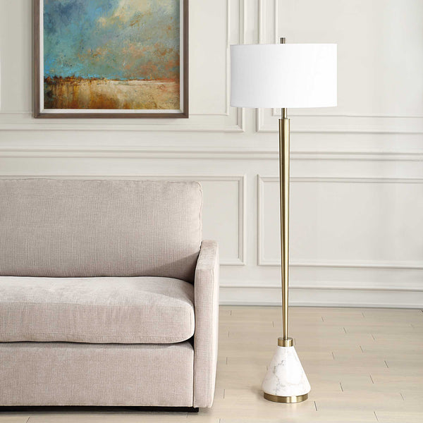 Uttermost Curran Tapered Metal Floor Lamp