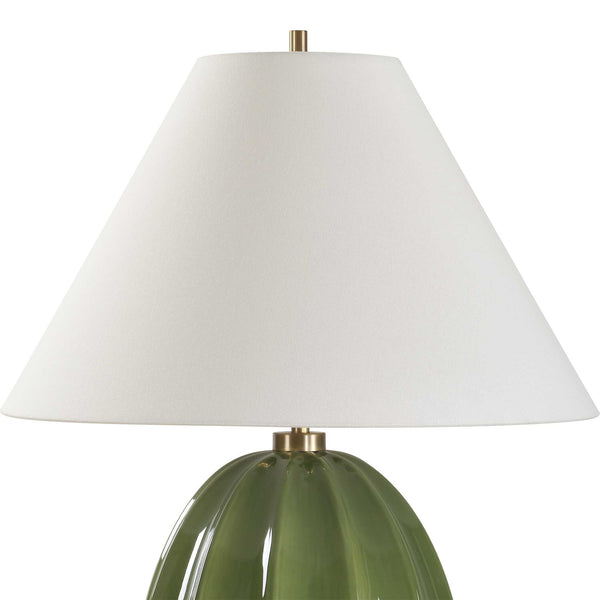 Uttermost Renna Moss Green Table Lamp