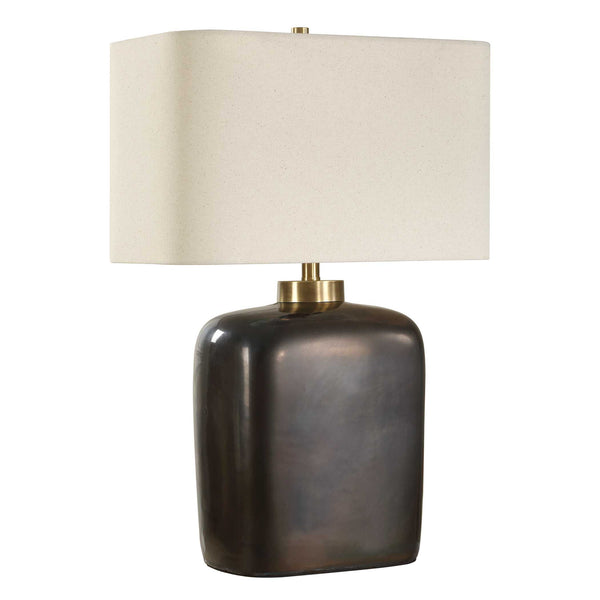 Uttermost Quentin Dark Bronze Table Lamp