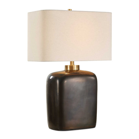Uttermost Quentin Dark Bronze Table Lamp