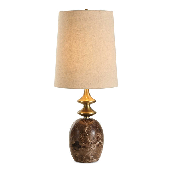 Uttermost Percy Brown Marble Buffet Lamp