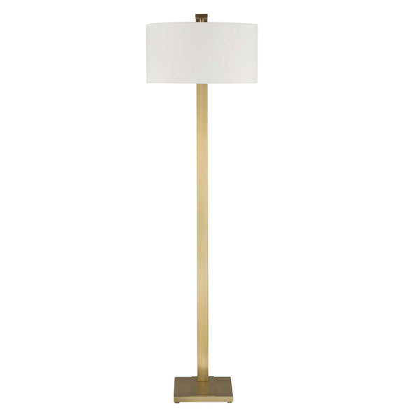 Uttermost Laight Antique Brass Floor Lamp